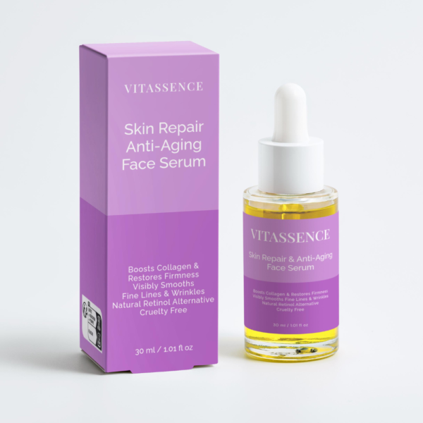 VITASSENCE Skin Repair & Anti-Aging Natural Retinol Alternative Bakuchiol Face Serum